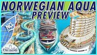 Preview NEW Norwegian Aqua Deck-by-Deck ~ Norwegian Cruise Line ~ New Cruise Ship Rendering Tour