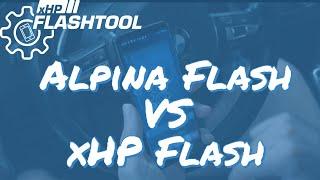 xHP Flashtool - Alpina flash vs. xHP Flash