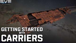 Getting Started With CARRIERS!! Fighters Explained!! || EVE Echoes