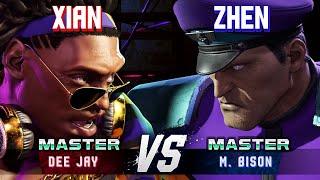 SF6 ▰ XIAN (Dee Jay) vs ZHEN (M.Bison) ▰ High Level Gameplay