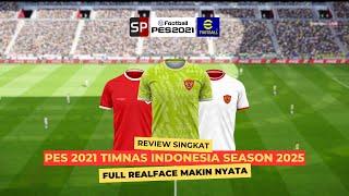 PES 2021REVIEW TIMNAS INDONESIA SEASON 2025 DI SP FOOTBALL LIFE ⁉️ KHUSUS PC LAPTOP