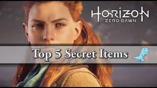 [HORIZON ZERO DAWN] TOP 5 MUST HAVE ITEMS | HOW TO GET THESE SECRETS ITEMS GUIDE |