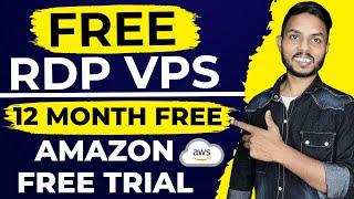 How to Create AWS Free Trial Account in 2023 Hindi | AWS Account Creation | Free Windows RDP VPS