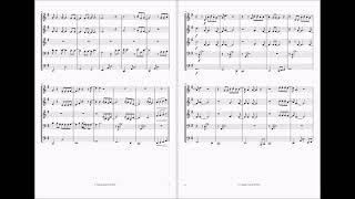 Wonderful Tonight - Eric Clapton - Sheet Music for Brass Quintet