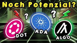 WAS ist los mit Polkadot, Cardano, Algorand? Analyse & Preisziele