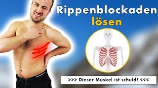 Wirbelblockaden & Rippenblockaden lösen mit nur EINER Atemtechnik (Intercostalneuralgie)