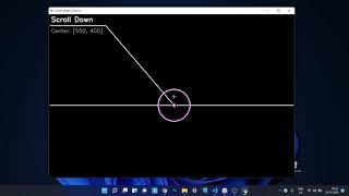 mouse scroll wheel input handling and animation using python opencv