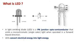 Light Emitting Diode | LED | Working principle of light emitting diode | Optical source