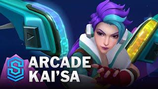 Arcade Kai'Sa Wild Rift Skin Spotlight