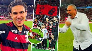 BASTIDORES DO FLAMENGO CONTRA O CRUZEIRO: PEDRO É HOMENAGEADO PELA TORCIDA E TITE FICANDO MALUCO!