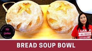 Bread Soup Bowl by Mai Goodness | Artisan Bread | No-Knead Bread | Bread Bowl