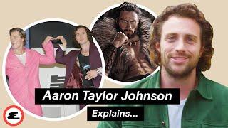 'Kraven The Hunter' Aaron Taylor-Johnson Talks Playing Kraven & Past Roles | Explain This | Esquire