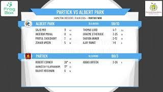 Partick v Albert Park