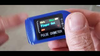 OKSİMETRE - Parmak tip oksimetre - Finger type oximeter