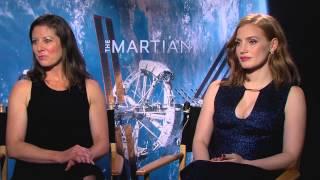 Jessica Chastain and Tracy Caldwell Dyson Discuss Space Exploration