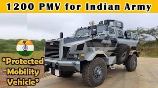 1200 Protected Mobility Vehicle for Indian Army