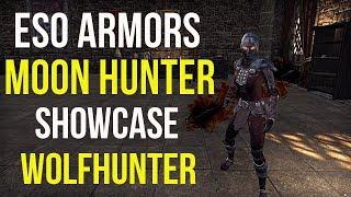 ESO Armor Sets - Moon Hunter Light Armor Set | Wolfhunter