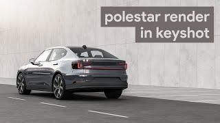 Let's Re-create a Polestar Advert in KeyShot