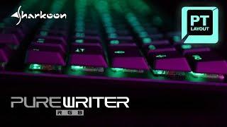 Sharkoon Purewriter RGB PT Layout