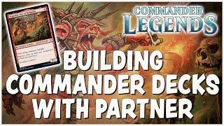 MTG COMMANDER PARTNERS - Building Commander Decks a Different Way? -  [Magic: the Gathering]