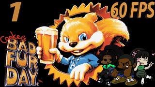 Let's go play this Nostalgic game up to 60 FPS!!! - Conker's Bad Fur Day (1/2)