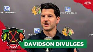 Kyle Davidson Addresses Prospect Timelines, Free Agency Additions | CHGO Blackhawks