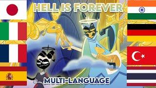 Hazbin Hotel "Hell is forever" multi language 12 languages (official dubs)