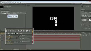 After Effects - Counting Numbers