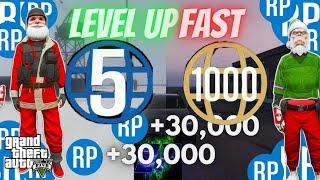 *SOLO* TOP 5 RP GLITCHES TO LEVEL UP FAST IN GTA 5 ONLINE! (BEST RP METHODS)