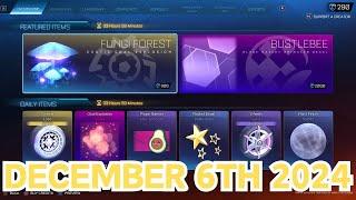 Rocket League ITEM SHOP Daily #66 (6th December 2024) MCLAREN 570S IS BACK!!