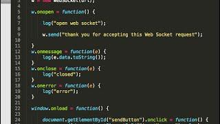 In 5 minutes learn HTML5 websockets