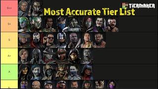 The Final Mortal Kombat 11 Tier List