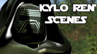 LEGO Star Wars: The Force Awakens - All Kylo Ren Scenes