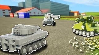 MINI CHALLENGE! - Brick Rigs Multiplayer Gameplay - Mini Tank Battle Challenge & more!