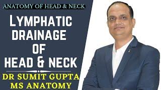 LYMPHATIC DRAINAGE OF HEAD & NECK