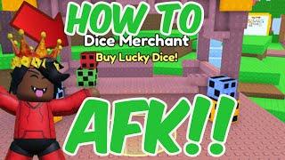 HOW TO AFK ON THE DICE MERCHANT IN PET SIM 99