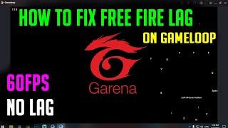 How To Fix Free Fire OB28 Lag On Gameloop 7.1 | 60FPS No lag!!!