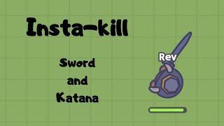 Moomoo.io - NEW Insta kill | Sword and Katana