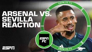Quality from Gabriel Jesus  Craig Burley likes what he saw from Arsenal vs. Sevilla | ESPN FC