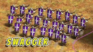 Mihai (2688) vs DracKeN (2557) | Lithuanians vs Italians | Arena | Age of Empires 2