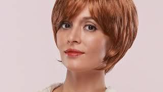 Short Pixie Cut Wig for Women Copper Straight Bob Wigs Side Parting for Women Daily Wear|AsasHair