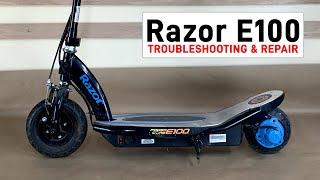 Razor E100 Scooter Troubleshooting and repair