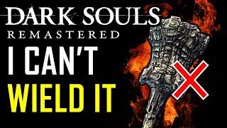 Dark Souls Without the Required Stats - Using a Demon Great Hammer that I Cannot Wield