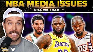 Responding to LeBron James' comments on PROBLEMS with NBA media coverage