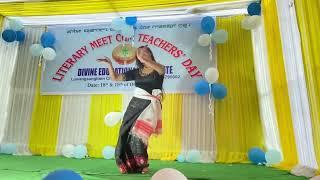 Amambagi khutsem dance by reshma of class 10 Divine Educational Institute, Luwangsangbam 2024