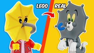 I Simulated Childhood Cartoon in LEGO: Tom and Jerry Cursed Minifigure | FUNZ Bricks