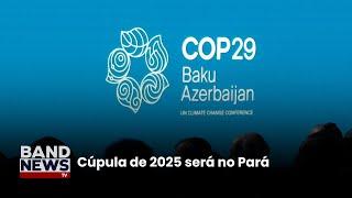 Atuação do Brasil é destaque na COP29 | BandNews TV