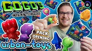 Urban Toys Takes on the Craze!! - Gogo's Crazy Bones Series 1 Pack Cracking | Urban Toys Edition