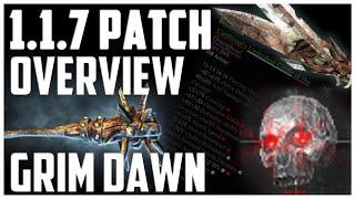1.1.7 Patch Overview GRIM DAWN - New MI's, Better Drops, and New Crucible Zones and MOAR!