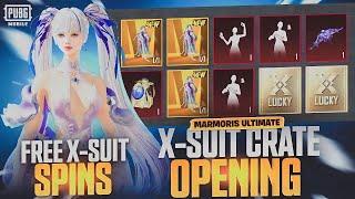 New Marmoris X Suit Crate Opening  New Marmoris X Suit Spin  10000 UC Spin  #pubgmobile #NewXSuit